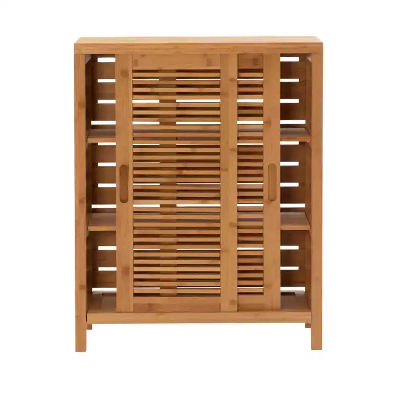 Meuble bas à deux portes Bracken Naturel - Linon