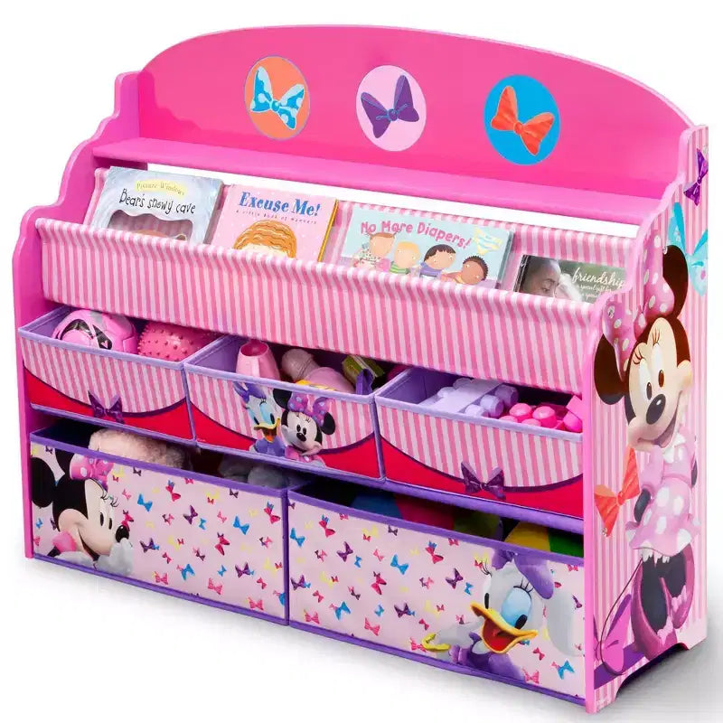 Organisateur de jouets de luxe pour enfants Disney Minnie Mouse – Delta Children