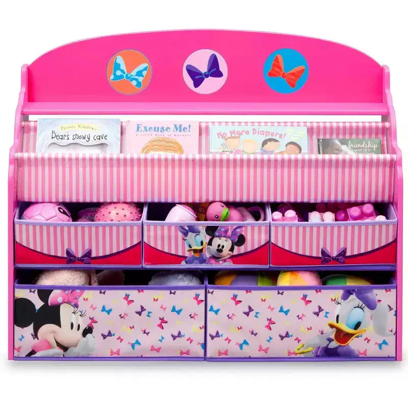 Organisateur de jouets de luxe pour enfants Disney Minnie Mouse – Delta Children