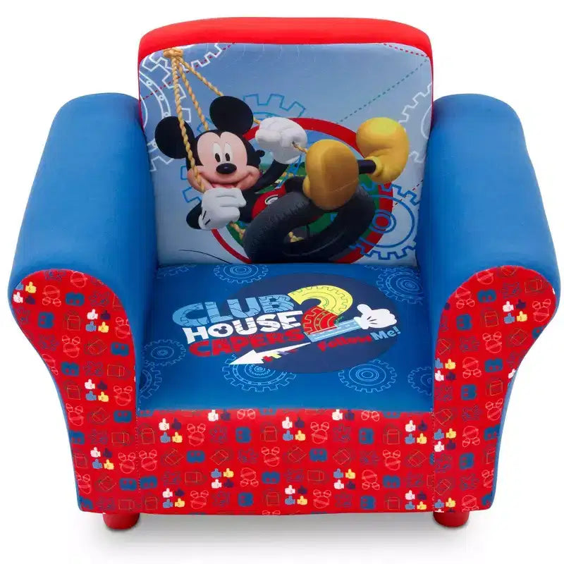 Fauteuil rembourré pour enfants Delta Children - Mickey Mouse