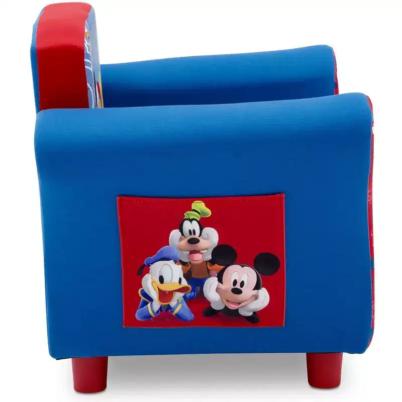 Fauteuil rembourré pour enfants Delta Children - Mickey Mouse