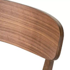 Ensemble de salle à manger GDFStudio Alexis 7 pièces en bois rembourré de style moderne du milieu du siècle