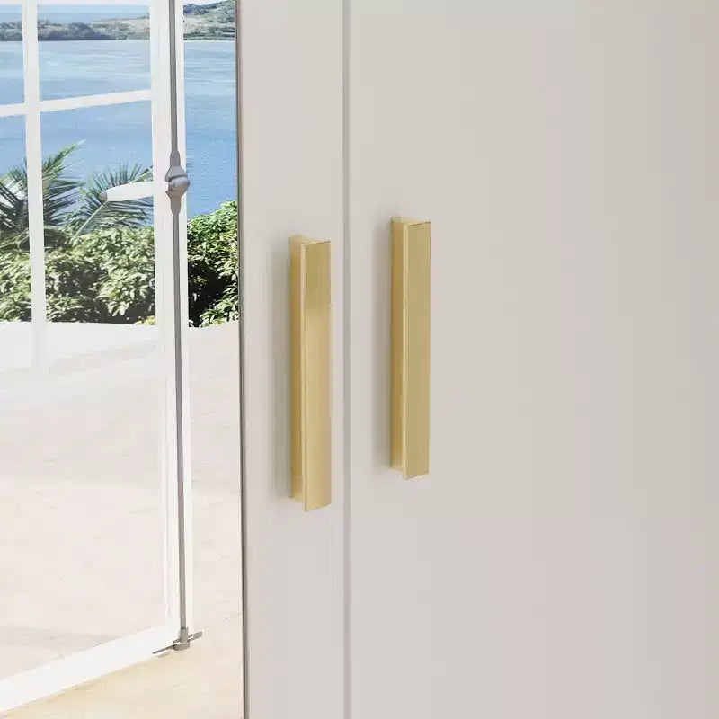 Organisateur de vêtements Famapy multi-rangements avec miroir et tringles de suspension
