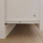 Organisateur de vêtements Famapy multi-rangements avec miroir et tringles de suspension