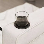 Canapé convertible en forme de L HYLEORY avec lit gigogne, canapé-lit avec méridienne réversible pour salon, appartement,, chambre, bureau