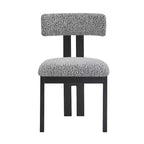 Chaises de salle à manger rembourrées Christopher Knight Home Astura à cadre en fer (lot de 2)