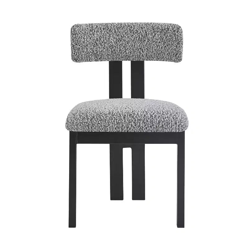Chaises de salle à manger rembourrées Christopher Knight Home Astura à cadre en fer (lot de 2)