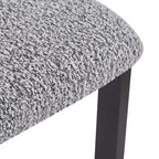 Chaises de salle à manger rembourrées Christopher Knight Home Astura à cadre en fer (lot de 2)