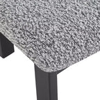 Chaises de salle à manger rembourrées Christopher Knight Home Astura à cadre en fer (lot de 2)