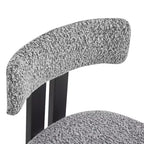Chaises de salle à manger rembourrées Christopher Knight Home Astura à cadre en fer (lot de 2)