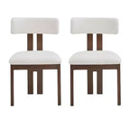 Chaises de salle à manger rembourrées Christopher Knight Home Astura à cadre en fer (lot de 2)