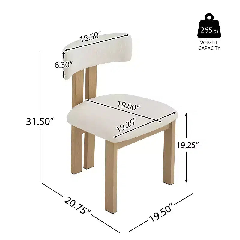 Chaises de salle à manger rembourrées Christopher Knight Home Astura à cadre en fer (lot de 2)