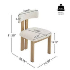 Chaises de salle à manger rembourrées Christopher Knight Home Astura à cadre en fer (lot de 2)