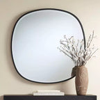 Miroir mural Uttermost Webster 34, cadre noir