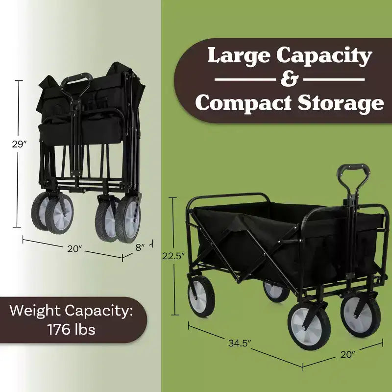 Chariot pliable Pure Garden