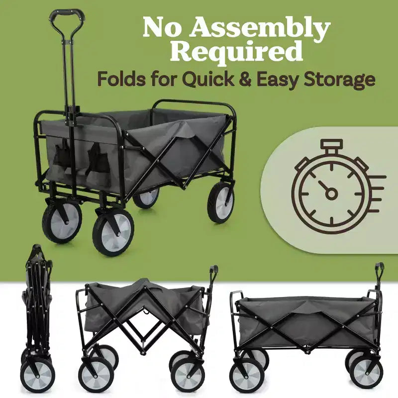 Chariot pliable Pure Garden