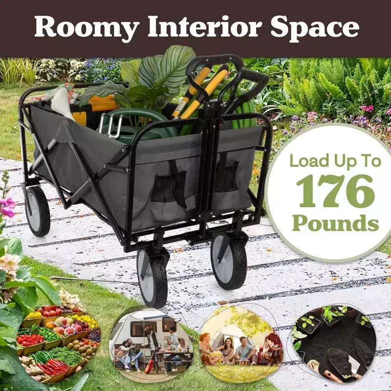 Chariot pliable Pure Garden