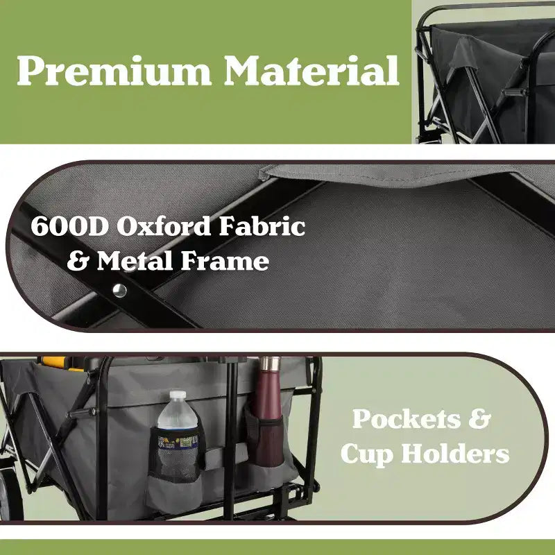 Chariot pliable Pure Garden