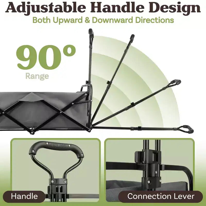 Chariot pliable Pure Garden