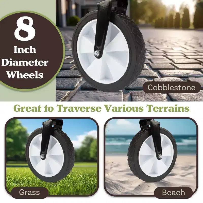 Chariot pliable Pure Garden