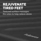 Repose-pieds ergonomique Fellowes Bretya, 100016562, Noir