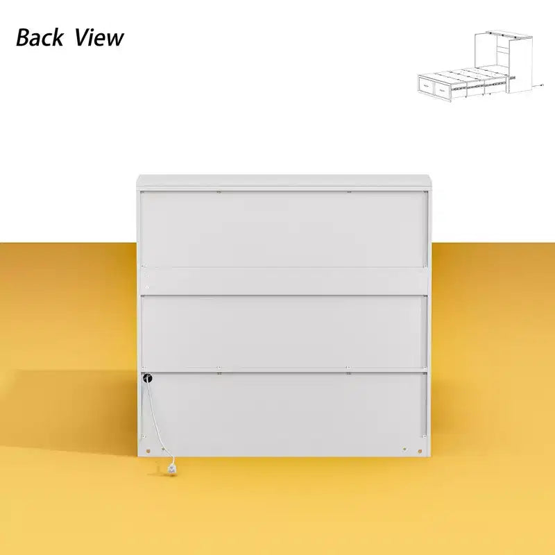 Poulie mobile inférieure pour lit escamotable Famapy White avec douille robuste et durable