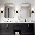 PexFix 31x23Aluminum Fine Edge Wall Mirror Set of 2