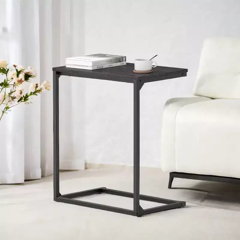 Table d'appoint Petite table d'appoint Table de chevet Table d'appoint pour canapé Mesitas Para Sala Table d'appoint en forme de C