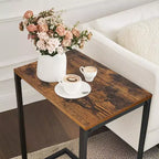 Table d'appoint Petite table d'appoint Table de chevet Table d'appoint pour canapé Mesitas Para Sala Table d'appoint en forme de C