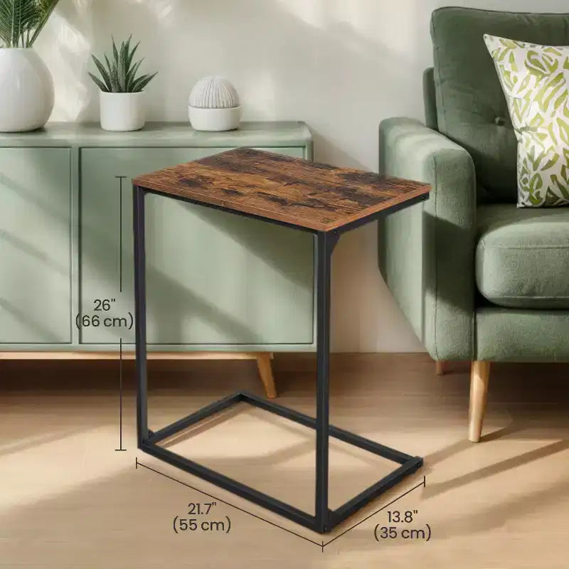 Table d'appoint Petite table d'appoint Table de chevet Table d'appoint pour canapé Mesitas Para Sala Table d'appoint en forme de C