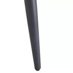 Christopher Knight Home Drats Chaises de salle à manger modernes en similicuir avec pieds en métal (Lot de 2), Brun/Noir