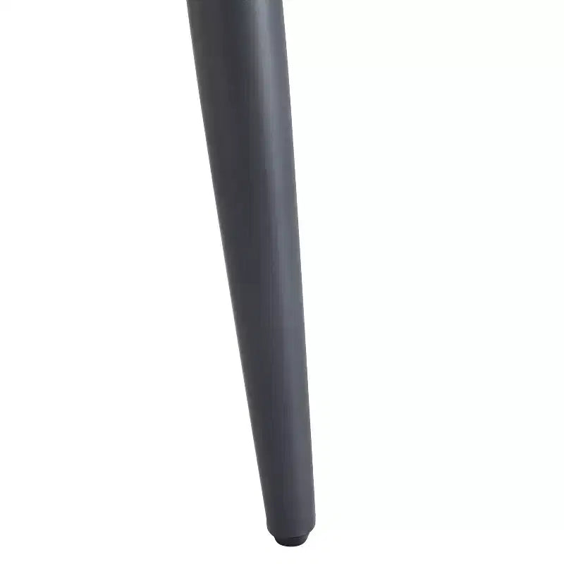 Christopher Knight Home Drats Chaises de salle à manger modernes en similicuir avec pieds en métal (Lot de 2), Brun/Noir