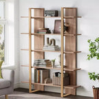 Étagère bibliothèque à 5 niveaux de 180 cm