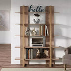 Étagère bibliothèque à 5 niveaux de 180 cm