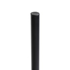 Cadre de lit VECELO double/grand lit/très grand lit avec tête et pied de lit, plateforme de lit en métal, noir