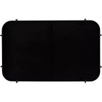 Miroir mural Uttermost Radius 24 x 38 noir à bords arrondis
