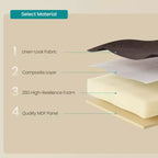 Banc de rangement ottoman, 38 x 109 x 38 cm, banc de bout de lit, coffre de rangement, pour salon, chambre, entrée
