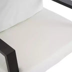 Fauteuil en velours Christopher Knight Home Thurman, style moderne du milieu du siècle, en métal et bois d'hévéa