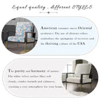 Fauteuil en velours Christopher Knight Home Thurman, style moderne du milieu du siècle, en métal et bois d'hévéa