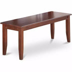 Banc de salle à manger HomeStock avec assise en bois