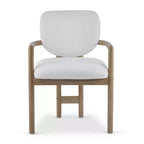Christopher Knight Home Edge Chaises de salle à manger modernes en bois d'hévéa rembourrées (lot de 2)
