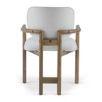 Christopher Knight Home Edge Chaises de salle à manger modernes en bois d'hévéa rembourrées (lot de 2)