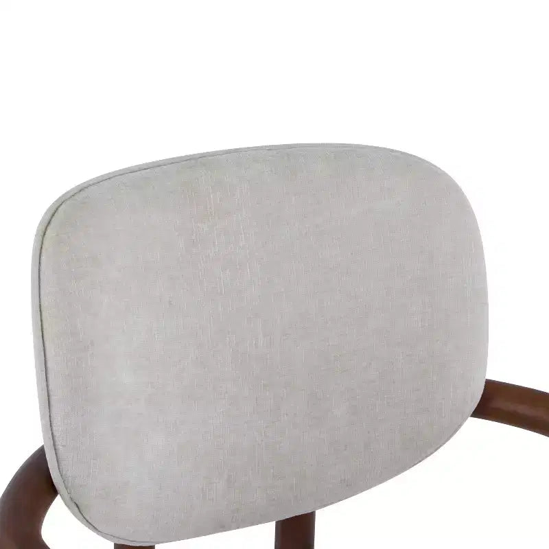 Christopher Knight Home Edge Chaises de salle à manger modernes en bois d'hévéa rembourrées (lot de 2)
