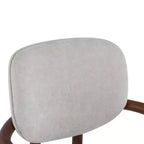 Christopher Knight Home Edge Chaises de salle à manger modernes en bois d'hévéa rembourrées (lot de 2)