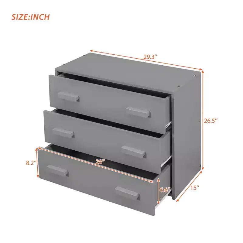 Lit mezzanine moderne Whisen 77,4 L x 40,5 l avec armoire et étagère, conçu pour votre sécurité