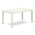 Table de salle à manger rectangulaire 36 x 60 style Capri