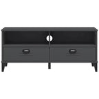 vidaXL Meuble TV Console Multimédia Centre de Divertissement Bois Massif Pin