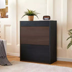 Armoire à chaussures extensible, armoire à chaussures rotative avec tiroir, armoire de rangement multifonctionnelle pour le salon