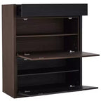 Armoire à chaussures extensible, armoire à chaussures rotative avec tiroir, armoire de rangement multifonctionnelle pour le salon
