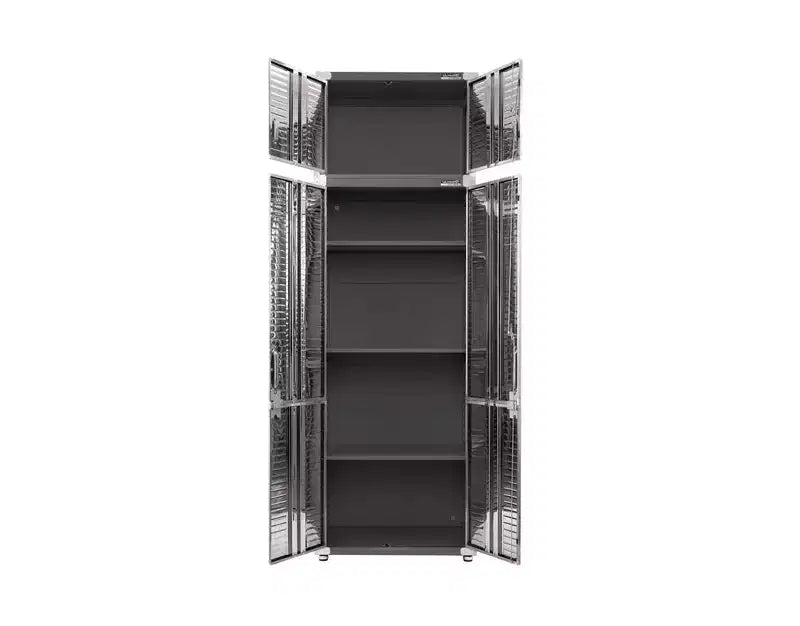 Ensemble de 2 armoires de rangement Seville Classics UltraHD, 30 x 18 x 90,5